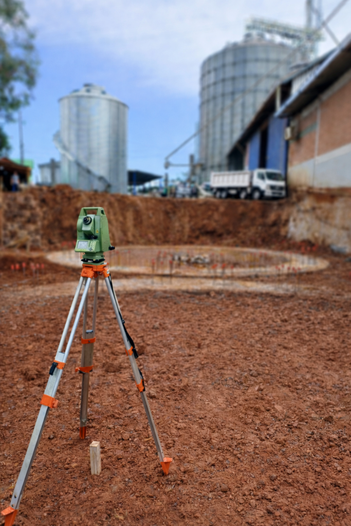 locação obra estação